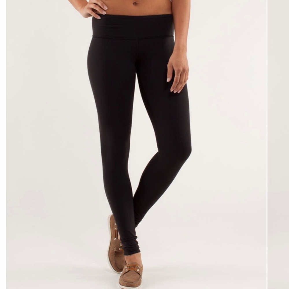Lululemon" Wunder Under Pant. Black - Picture 13 of 13